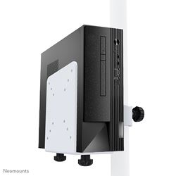 Neomounts by Newstar Thin Client Holder (attach between monitor and pole) - Silver						